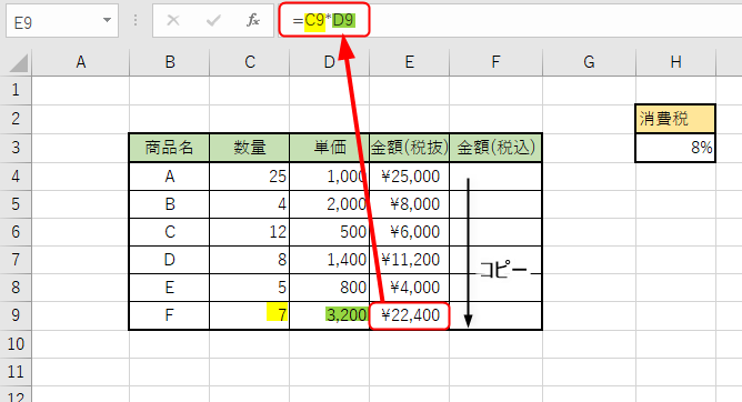 参照 f4 できない 絶対 コピーしてずれるときは、F4キーで絶対参照に。【Excel】